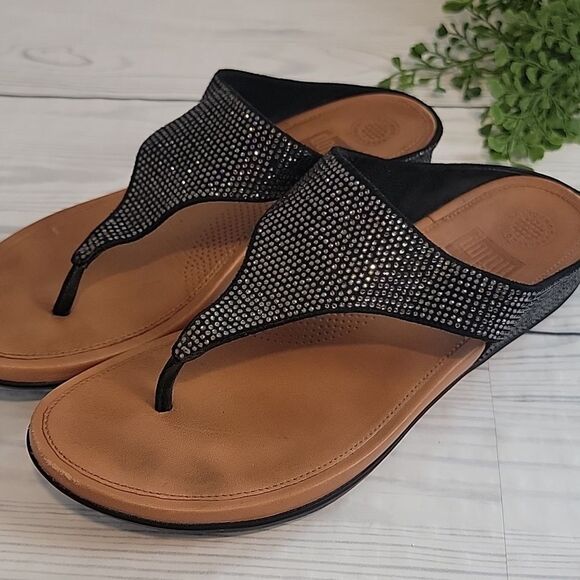 COPY - Fitflop super thong sandals with waffleboard technology Women's Size 10 - Picture 10 of 10